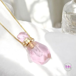 Enchanted Rose Quartz Poison Necklace🔮