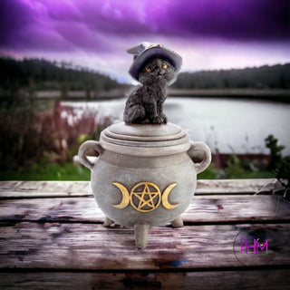 Enchanted Secrets Trinket Box 🐈‍⬛ - Dish