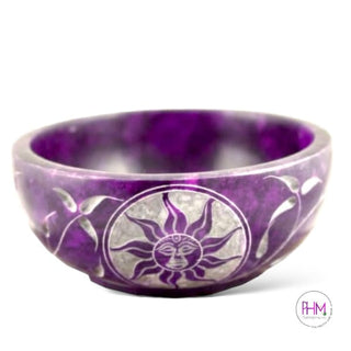 Enchanted Soapstone Smudge Bowls 🌙 - Magical Tools