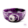 Enchanted Soapstone Smudge Bowls 🌙 - Purple Moon Magical