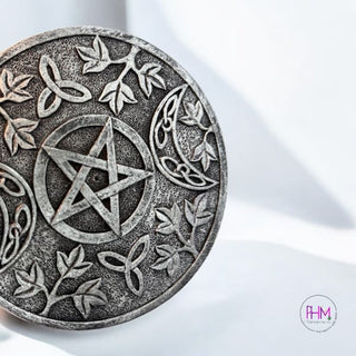 Enchanted Triple Moon Incense Burner 🌙