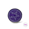 Enchanting Spell Tealight Candle 🩵 - Pentacle / Purple