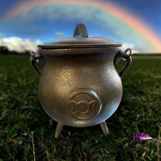 Witches Wisdom Extra Large Cast Iron Cauldron ⭐️