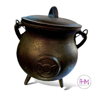Witches Wisdom Extra Large Cast Iron Cauldron ⭐️