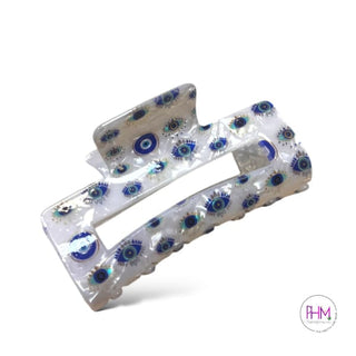 Evil Eye 🧿 Hair Clip - Mini Sparkly Eve
