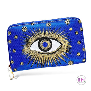 Evil Eye Zipper Wallet 🧿