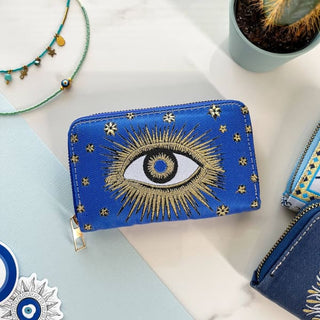 Evil Eye Zipper Wallet 🧿