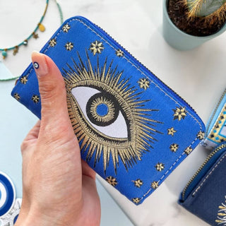 Evil Eye Zipper Wallet 🧿