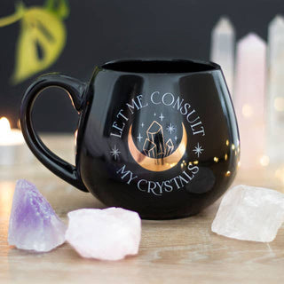 🔮 Let Me Consult My Crystals Mug ☕🌙