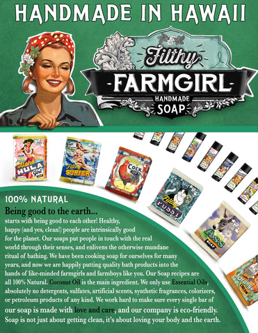 Naughty Filthy Farm Girl Soap