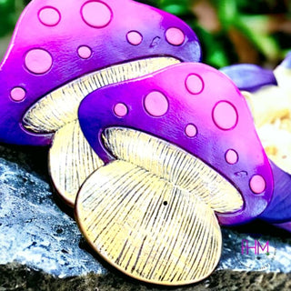 Flat Mushroom Incense Burner