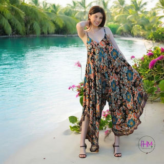 Free Spirit Boho Rayon Jumpsuit 🌼🧘‍♀️