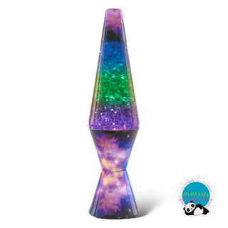 Galaxy Silver Star Glitter Lava Lamp 💜 - Kids Room