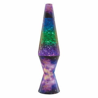 Galaxy Silver Star Glitter Lava Lamp 💜 - Kids Room