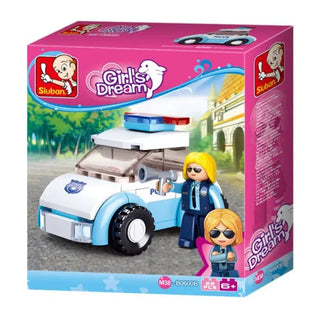 Girls Dream Building Bricks. 💜 - Police Car (B) - Toys &