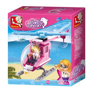 Girls Dream Building Bricks. 💜 - Helicopter (D) - Toys &