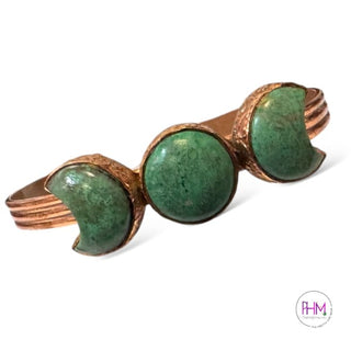 🌙✨ Goddess Wisdom Copper Bangle Bracelet ✨🌙