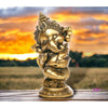 Dancing Golden Goddess Divine Ganesha Statue ✨🐘
