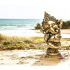 Dancing Golden Goddess Divine Ganesha Statue ✨🐘 - Peace