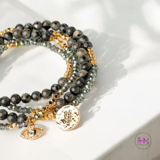 Good Energy Terra Stone Wrap Bracelet & Necklace 🧿 | Soul