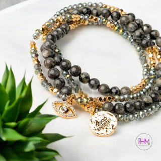 Good Energy Terra Stone Wrap Bracelet & Necklace 🧿 | Soul