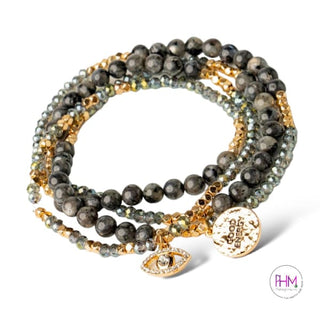 Good Energy Terra Stone Wrap Bracelet & Necklace 🧿 | Soul