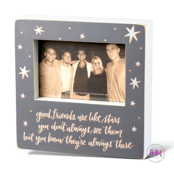 Good Friends Are Like Stars Picture Frame 🌸