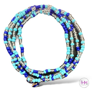 Good Vibes Evil Eye Beaded Anklet