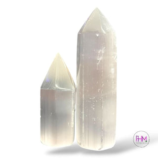 Good Vibes Only Selenite Tower ✨