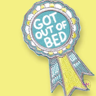 Got Out Of Bed Champion Patch | Primitives by Kathy