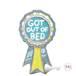 Got Out Of Bed Champion Patch | Primitives by Kathy