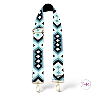 Guitar Straps | Jen and Co. - Teal & Green - Strap