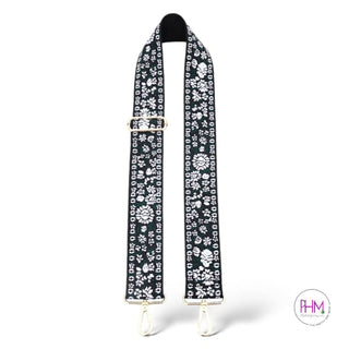 Guitar Straps | Jen and Co. - Floral Pink - Strap