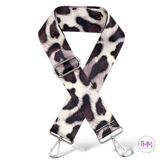 Guitar Straps | Jen and Co. - Snow Leopard - Strap