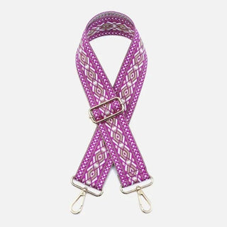 Guitar Straps | Jen and Co. - Hot Pink Diamond - Strap