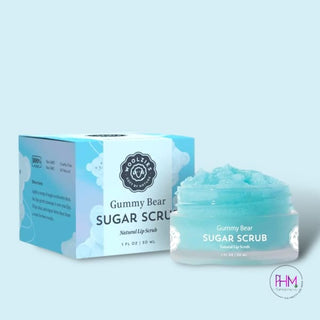 Gummy Bear Natural Sugar Lip Scrub
