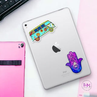 Hamsa Hand Color Sticker