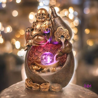 Happy Buddha Backflow Incense Burner ✌🏼 - Done