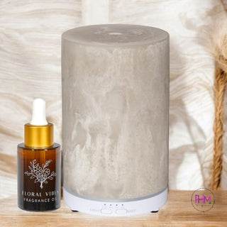 Hawaiian Sand Diffuser with Floral Vibes Fragrance Oil Set 🌴