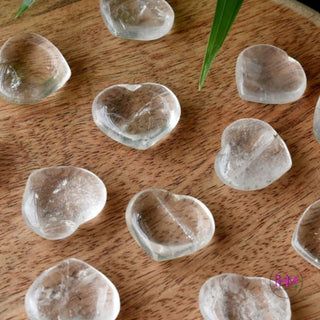 Healing Energy Clear Quartz Heart