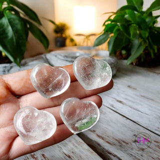Healing Energy Clear Quartz Heart