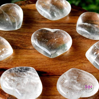 Healing Energy Clear Quartz Heart