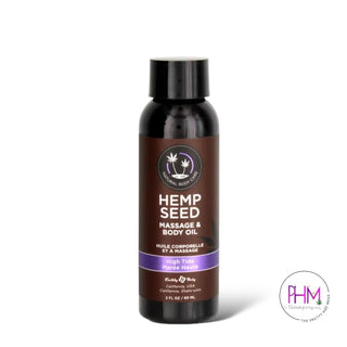 •Hemp Seed Massage Oil | Earthly Body - Done