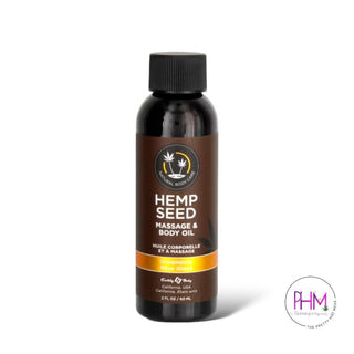 •Hemp Seed Massage Oil | Earthly Body - Done