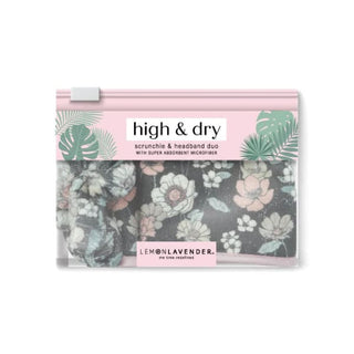 High & Dry Microfiber Scrunchie/Headband Duo