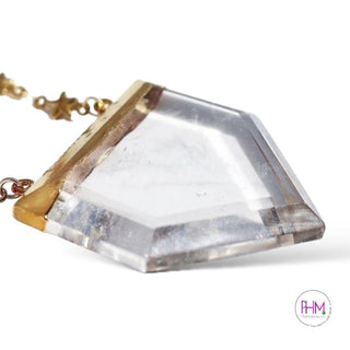 High Self Guardian Clear Quartz Crystal Necklace