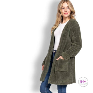 Homebody Sherpa Cardigan