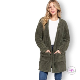 Homebody Sherpa Cardigan