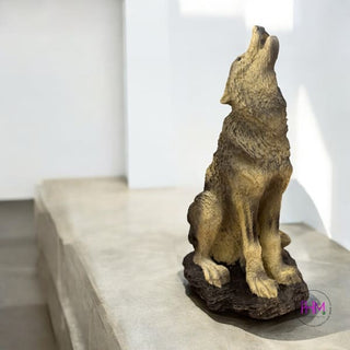 Howl at the Moon Wolf Back flow Incense Burner 🐺