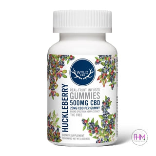 Huckleberry CBD Gummies | WYLD 🤘🏻